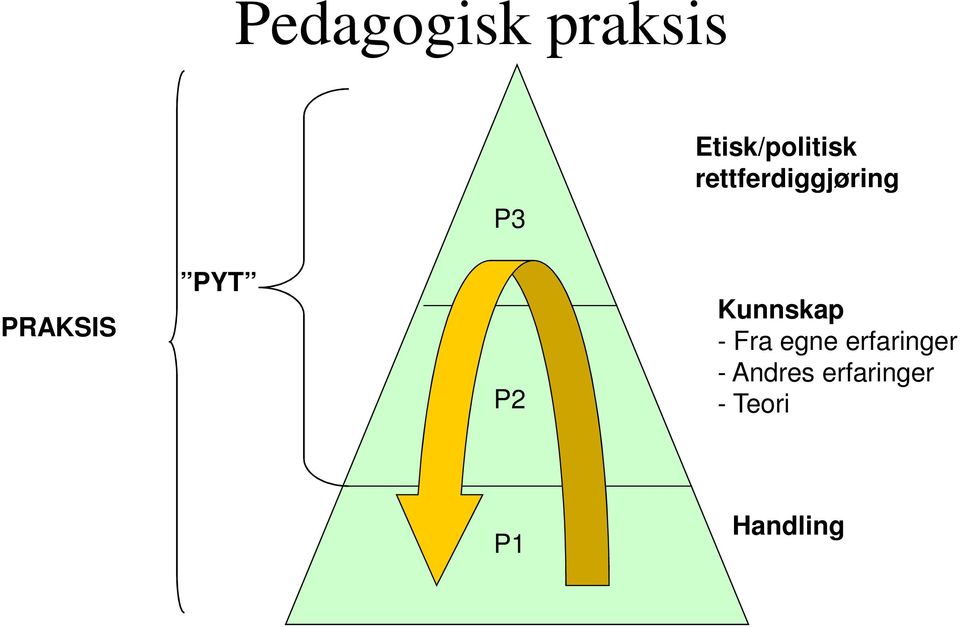 P2 Kunnskap - Fra egne erfaringer