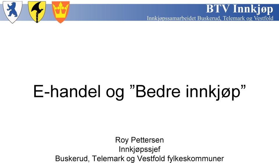 Innkjøpssjef Buskerud,