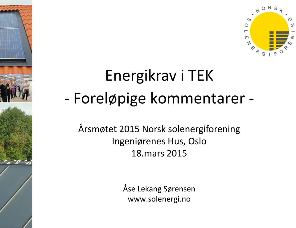 solenergiforening Ingeniørenes Hus,