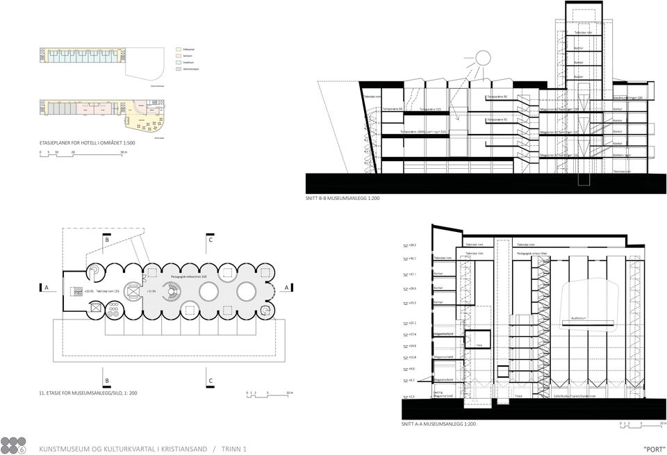 11. ETASJE FOR MUSEUMSANLEGG/SILO,