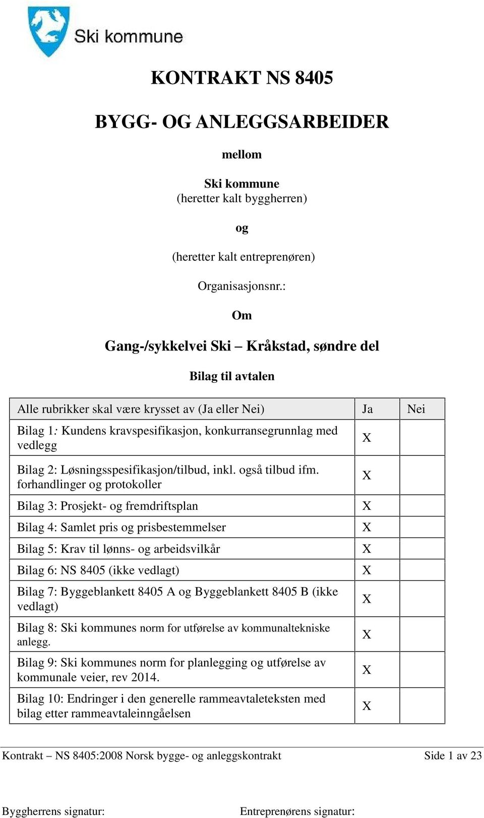 2: Løsningsspesifikasjon/tilbud, inkl. også tilbud ifm.