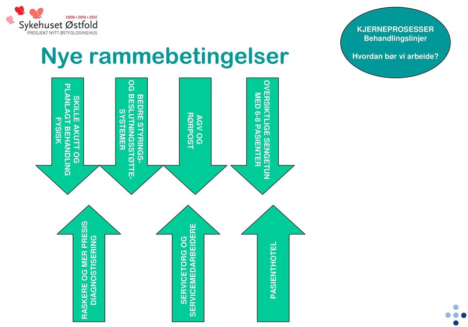 BESLUTNINGSSTØTTE- SYSTEMER SKILLE AKUTT OG PLANLAGT BEHANDLING FYSISK