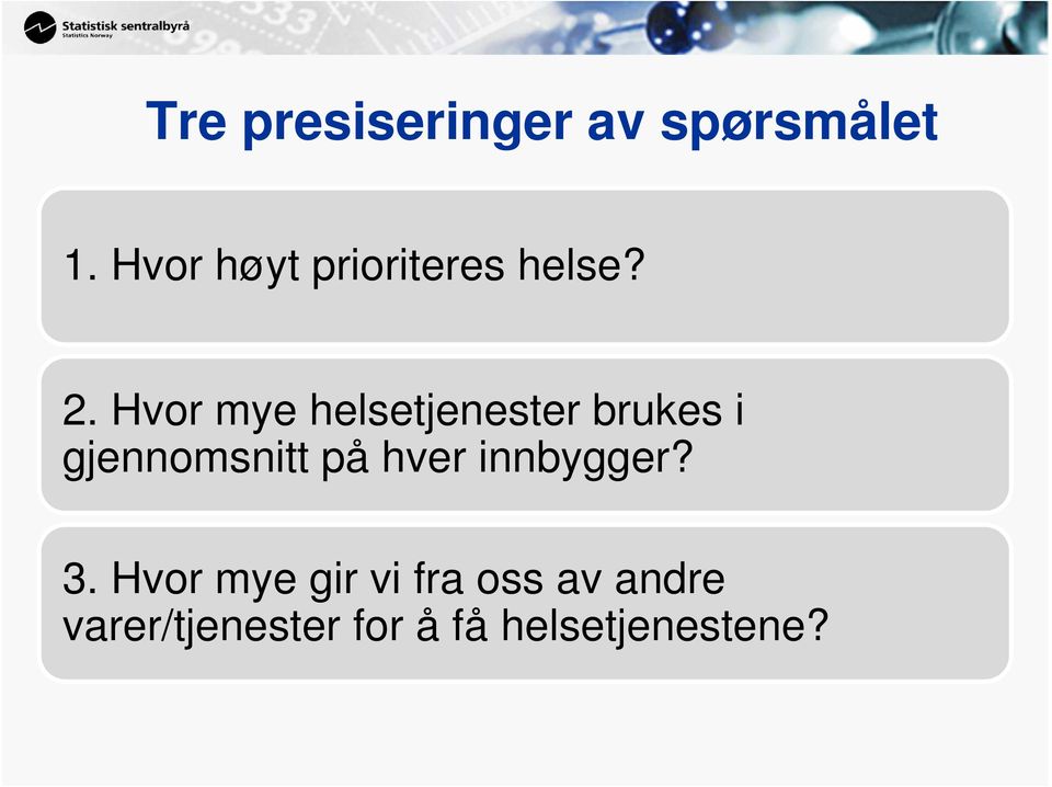 Hvor mye helsetjenester brukes i gjennomsnitt på