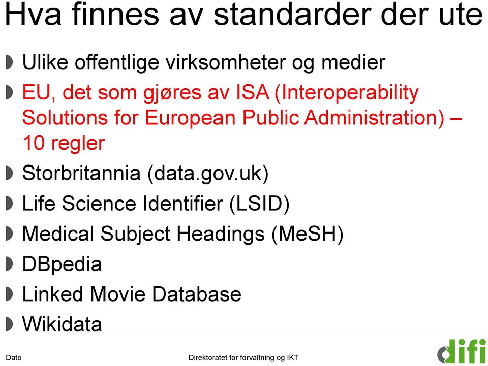 Administration) 10 regler Storbritannia (data.gov.