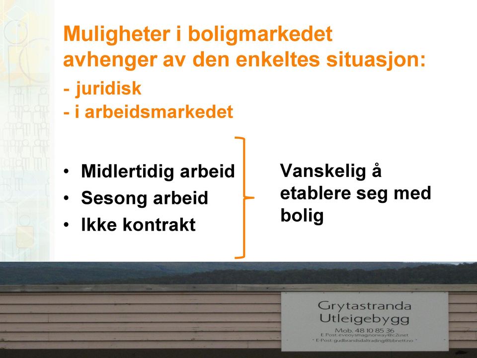 arbeidsmarkedet Midlertidig arbeid Sesong