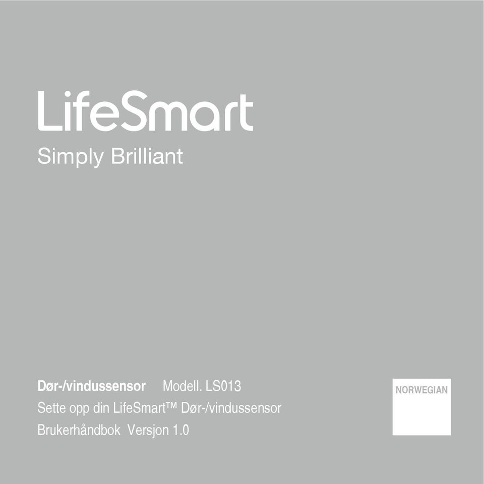 LS013 Sette opp din LifeSmart