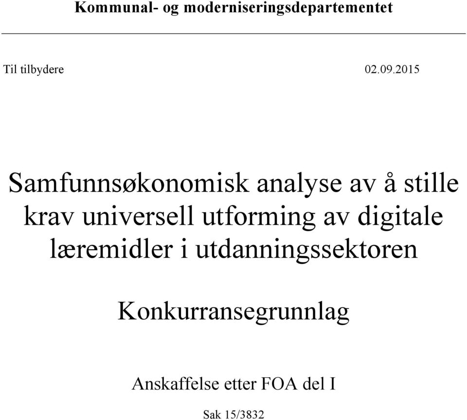 universell utforming av digitale læremidler i