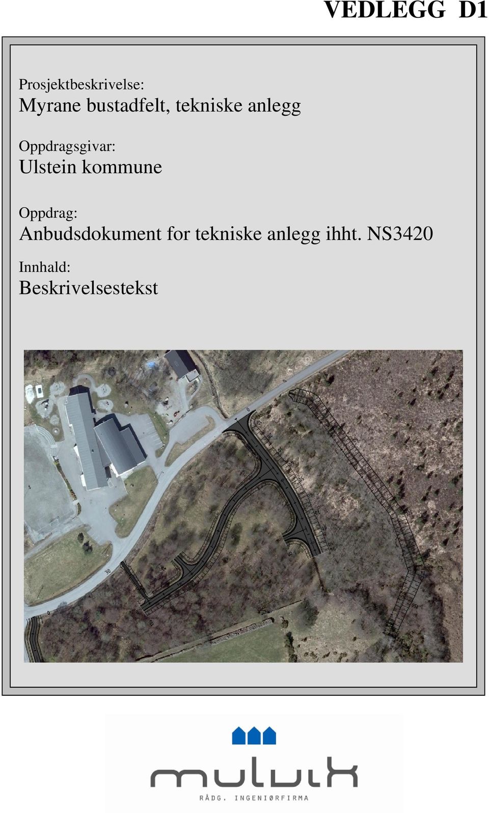 Ulstein kommune Oppdrag: Anbudsdokument for