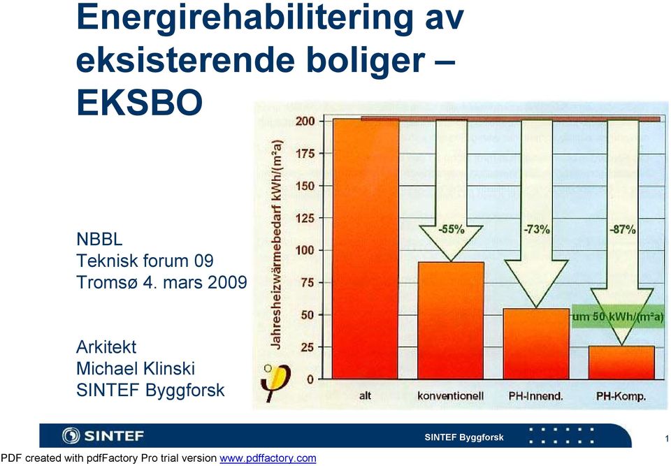 NBBL Teknisk forum 09 Tromsø