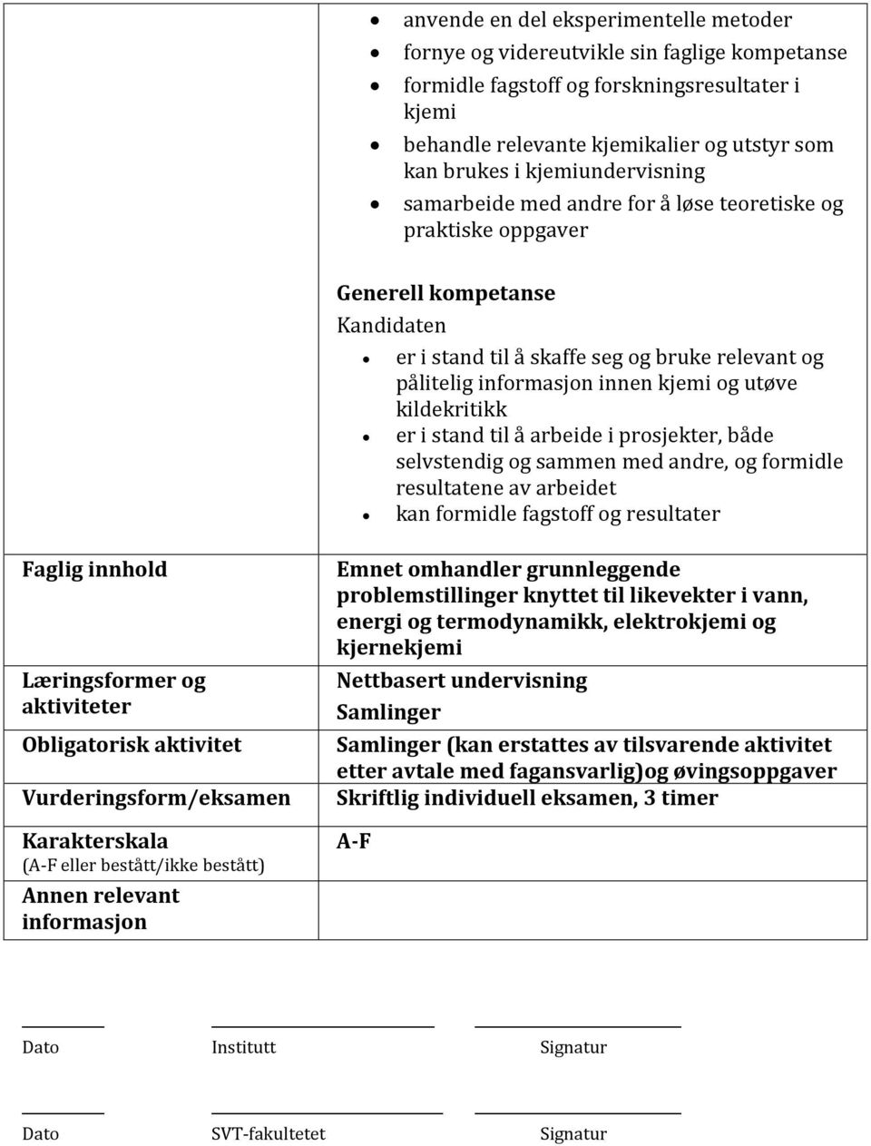 utøve kildekritikk er i stand til å arbeide i prosjekter, både selvstendig og sammen med andre, og formidle resultatene av arbeidet kan formidle fagstoff og resultater Faglig innhold Læringsformer og