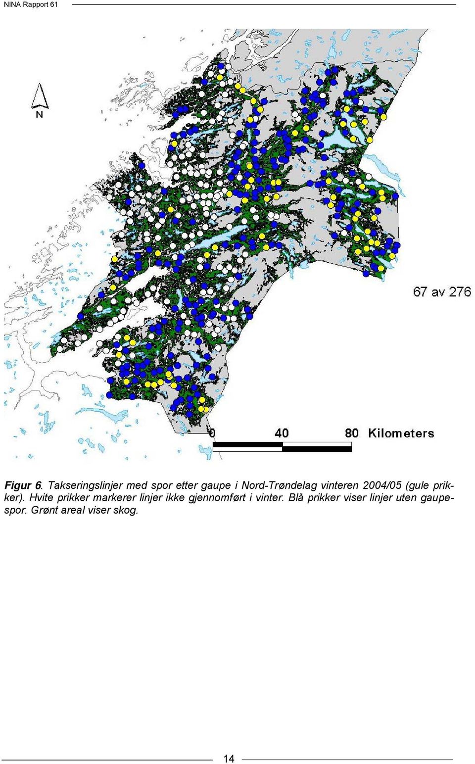 vinteren 2004/05 (gule prikker).