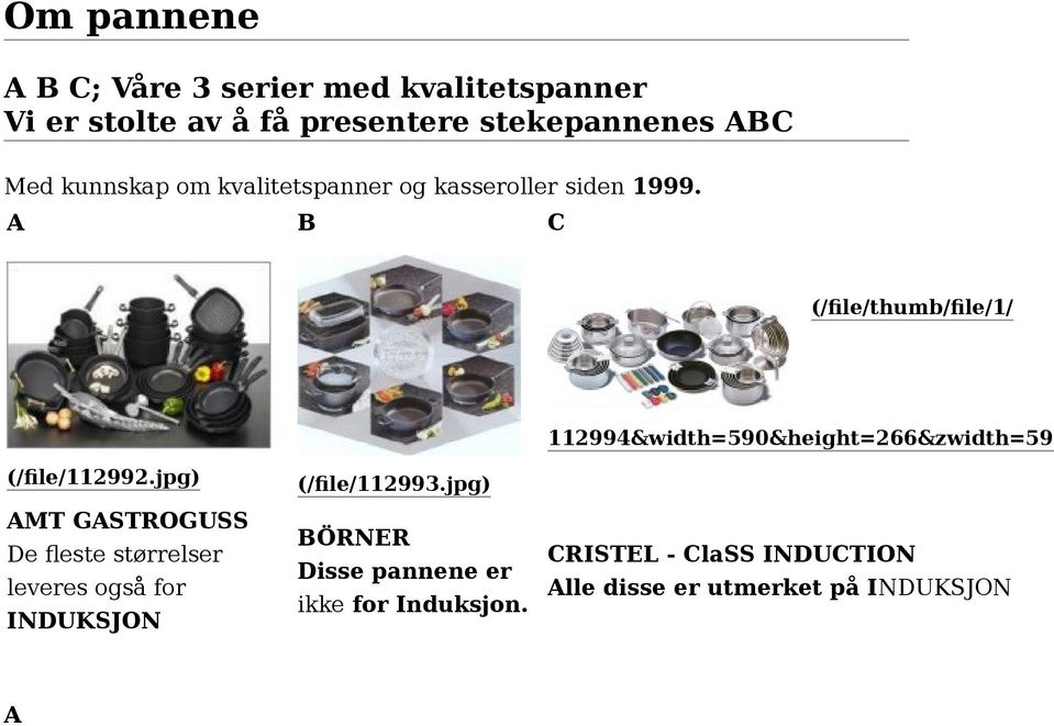 jpg) AMT GASTROGUSS De fleste størrelser leveres også for INDUKSJON (/file/112993.