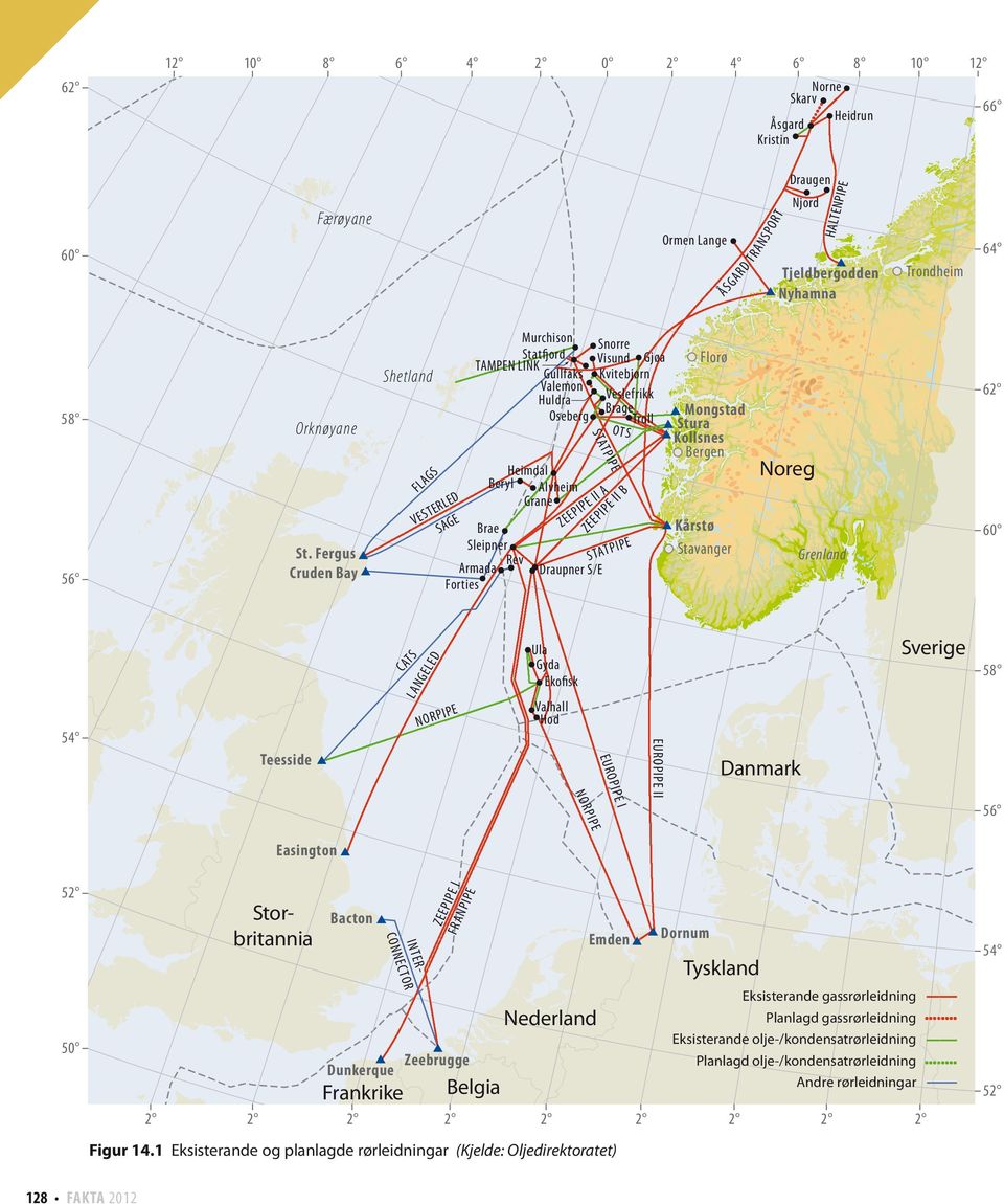 Fergus Cruden Bay Shetland FLAGS Murchison Statfjord TAMPEN LINK Gullfaks Valemon Huldra Oseberg Heimdal Beryl Alvheim Grane Brae Sleipner Armada Rev Draupner S/E Forties VESTERLED SAGE Snorre Visund