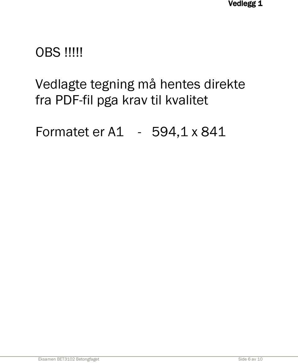 direkte fra PDF-fil pga krav til