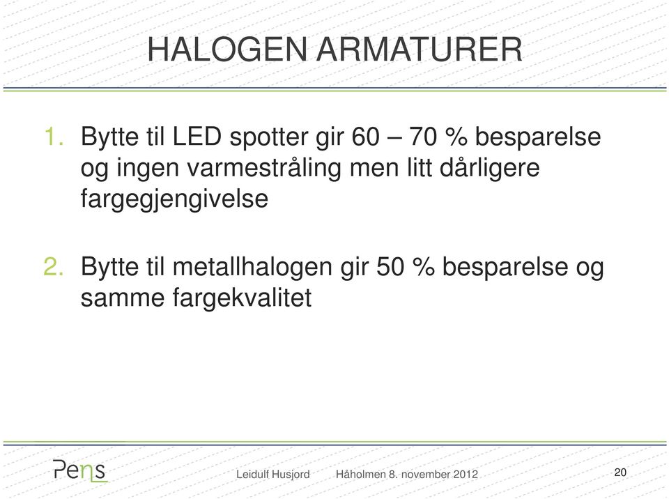 ingen varmestråling men litt dårligere