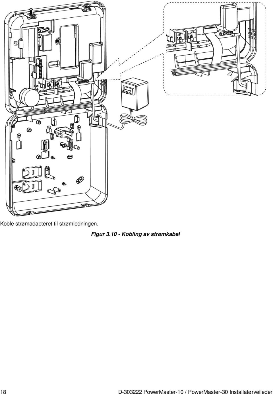 10 - Kobling av strømkabel 18