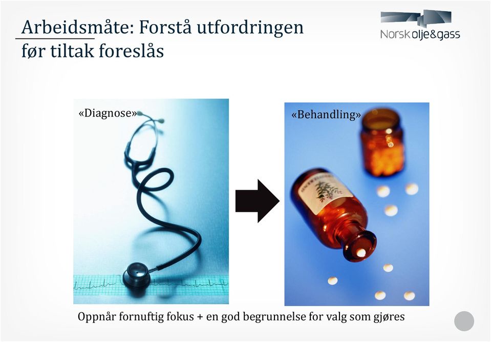 «Behandling» Oppnår fornuftig