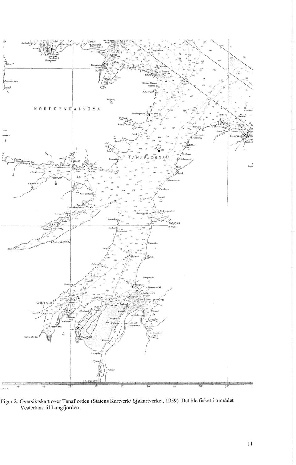 Sjøkartverket, 1959).
