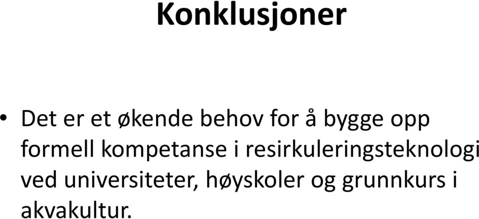 resirkuleringsteknologi ved