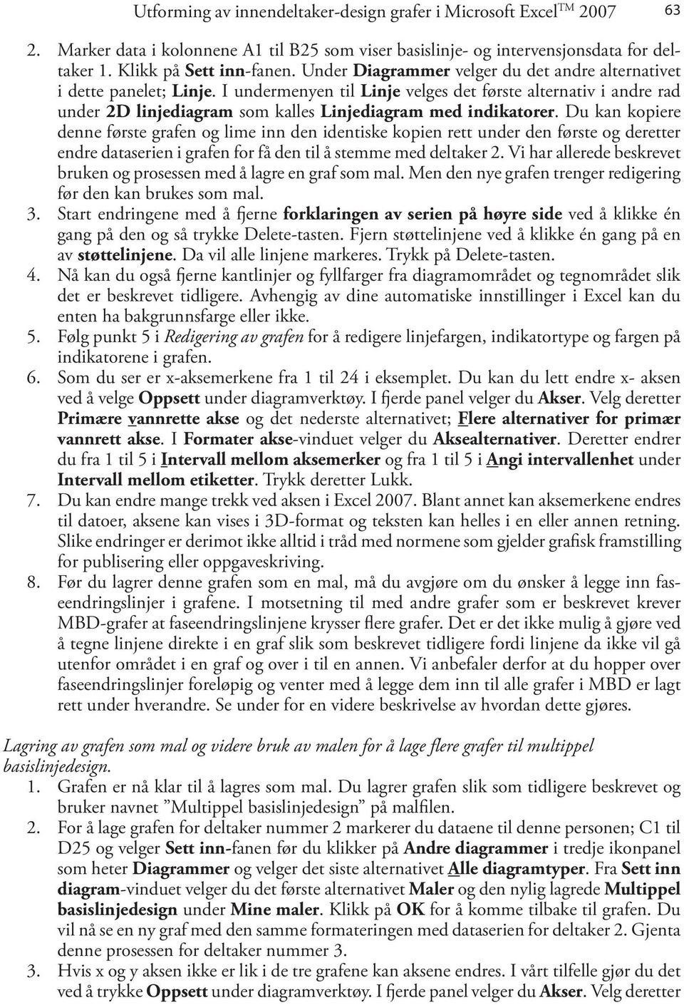 I undermenyen til Linje velges det første alternativ i andre rad under 2D linjediagram som kalles Linjediagram med indikatorer.