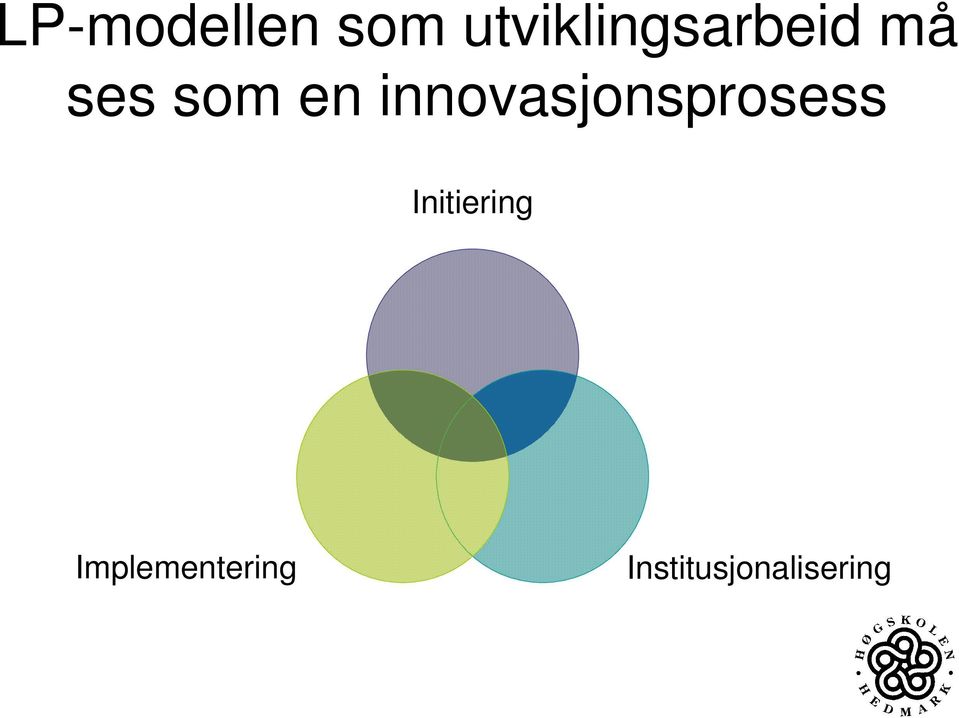 en innovasjonsprosess