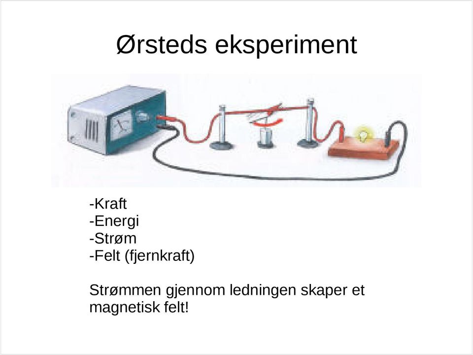 (fjernkraft) Strømmen