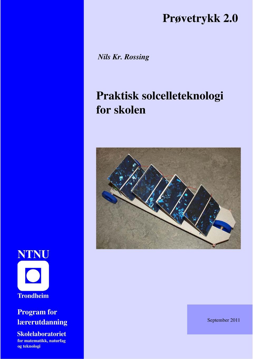 NTNU Trondheim Program for lærerutdanning