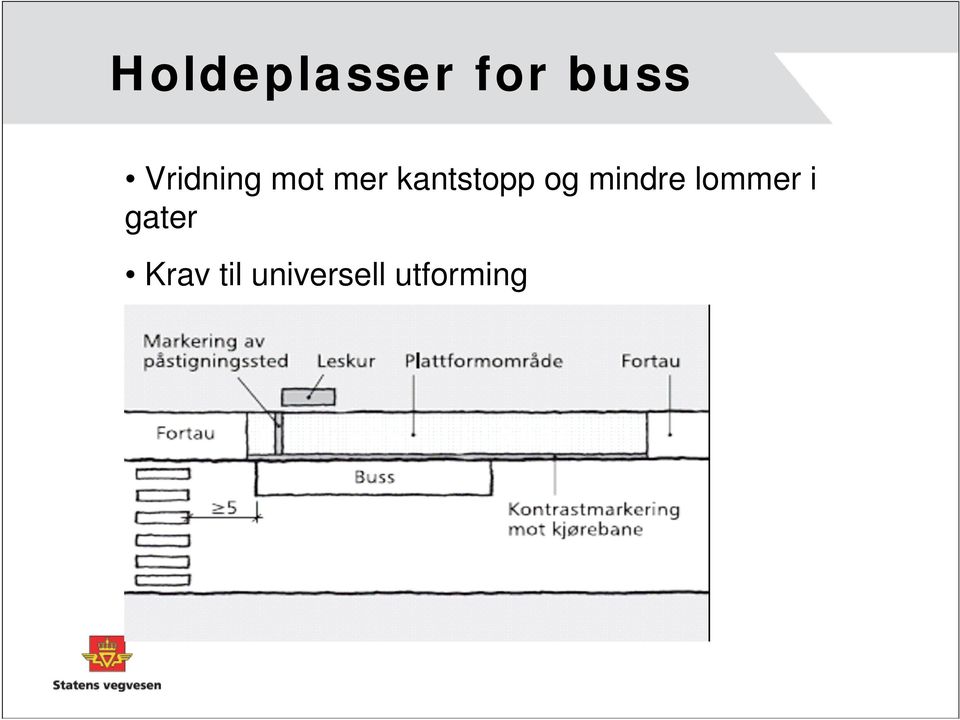 kantstopp og mindre