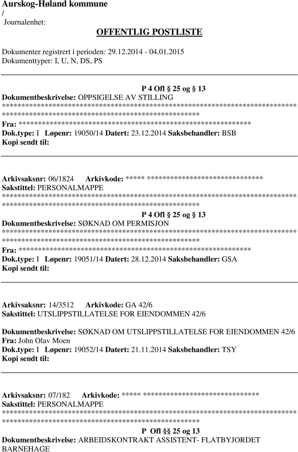 Dok.type: I Løpenr: 1905114 Datert: 28.12.