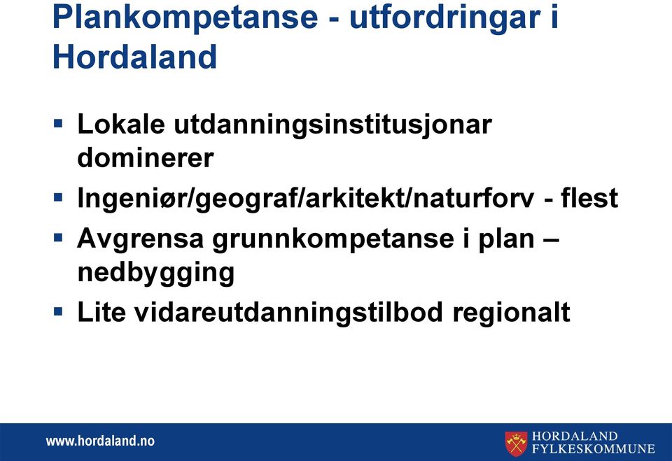 Ingeniør/geograf/arkitekt/naturforv - flest