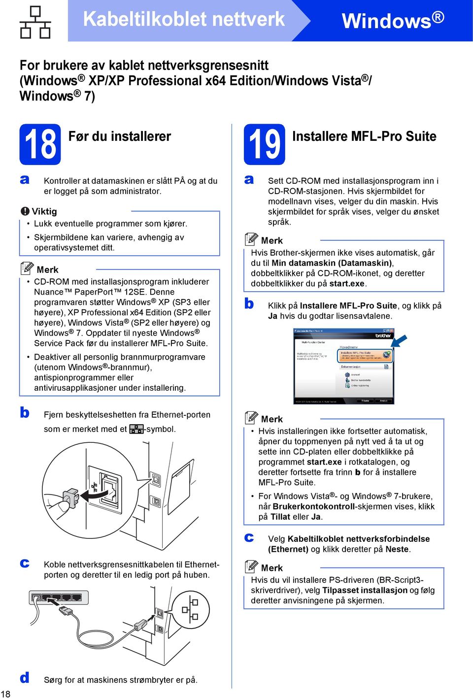 CD-ROM me instllsjonsprogrm inkluerer Nune PperPort 12SE.