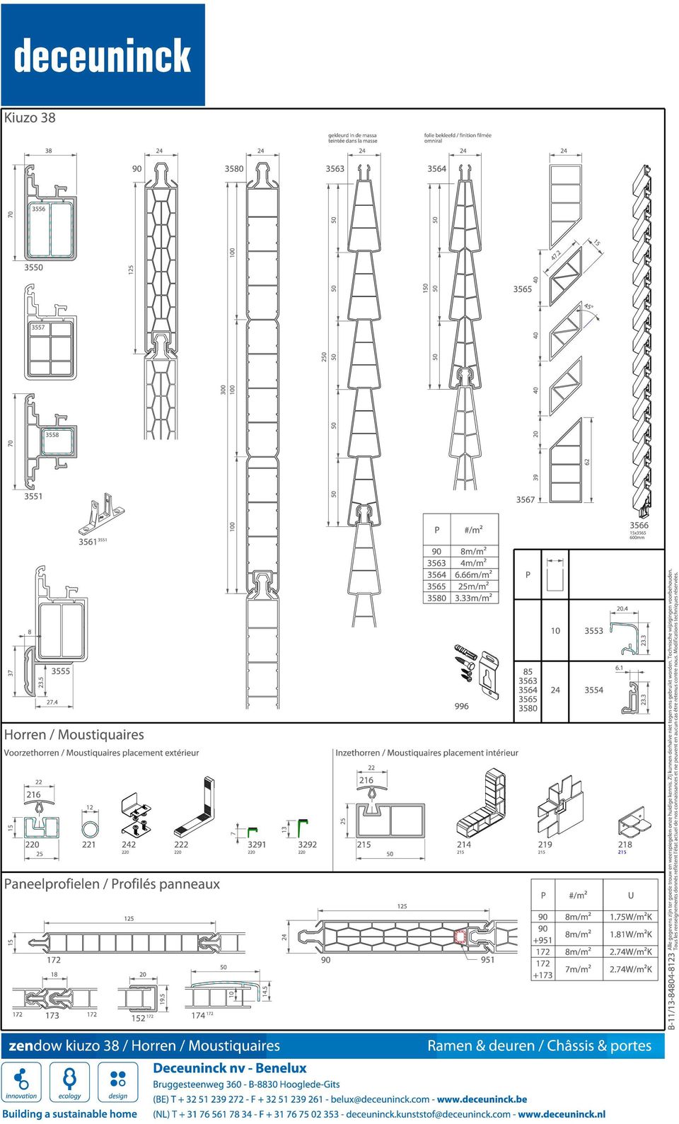 5 13 24 0 2 P 3 5 0 #/m² m/m² 4m/m².m/m² m/m² 3.33m/m² 99 Inzethorren / Moustiquaires placement intérieur 2 1 1 5 7 P 5 3 5 0 214 219 21 2 2 2 951 39 P +951 2 2 +3 47.