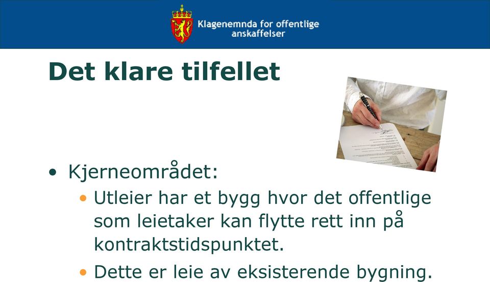 leietaker kan flytte rett inn på