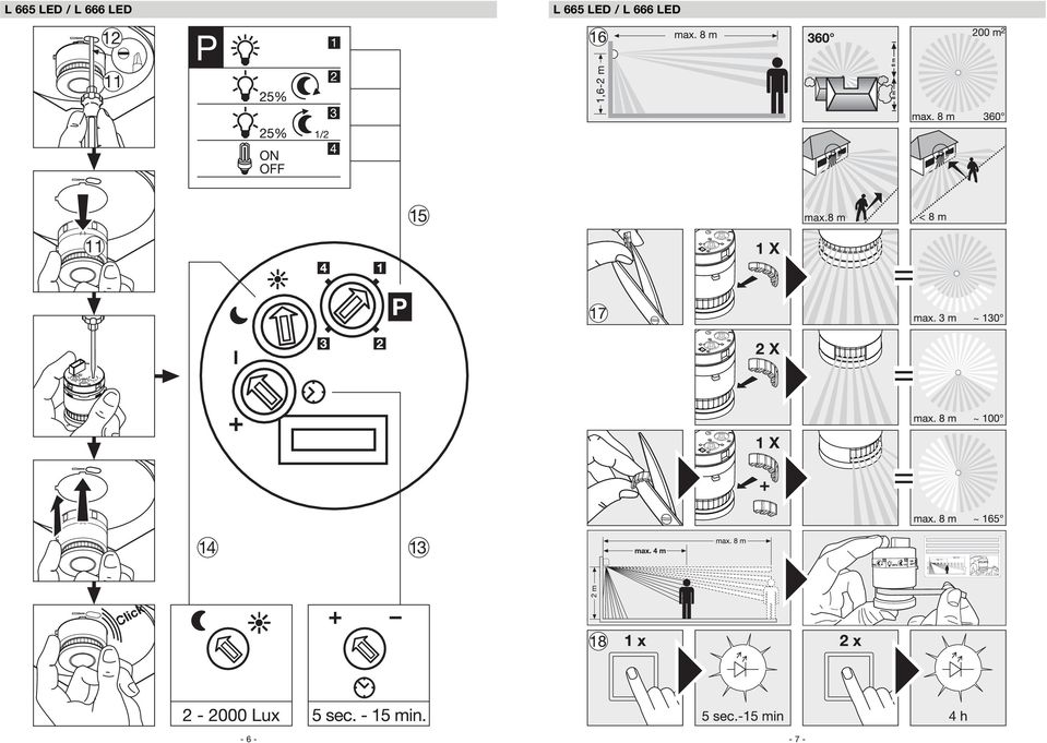 LED - 6 - - 7