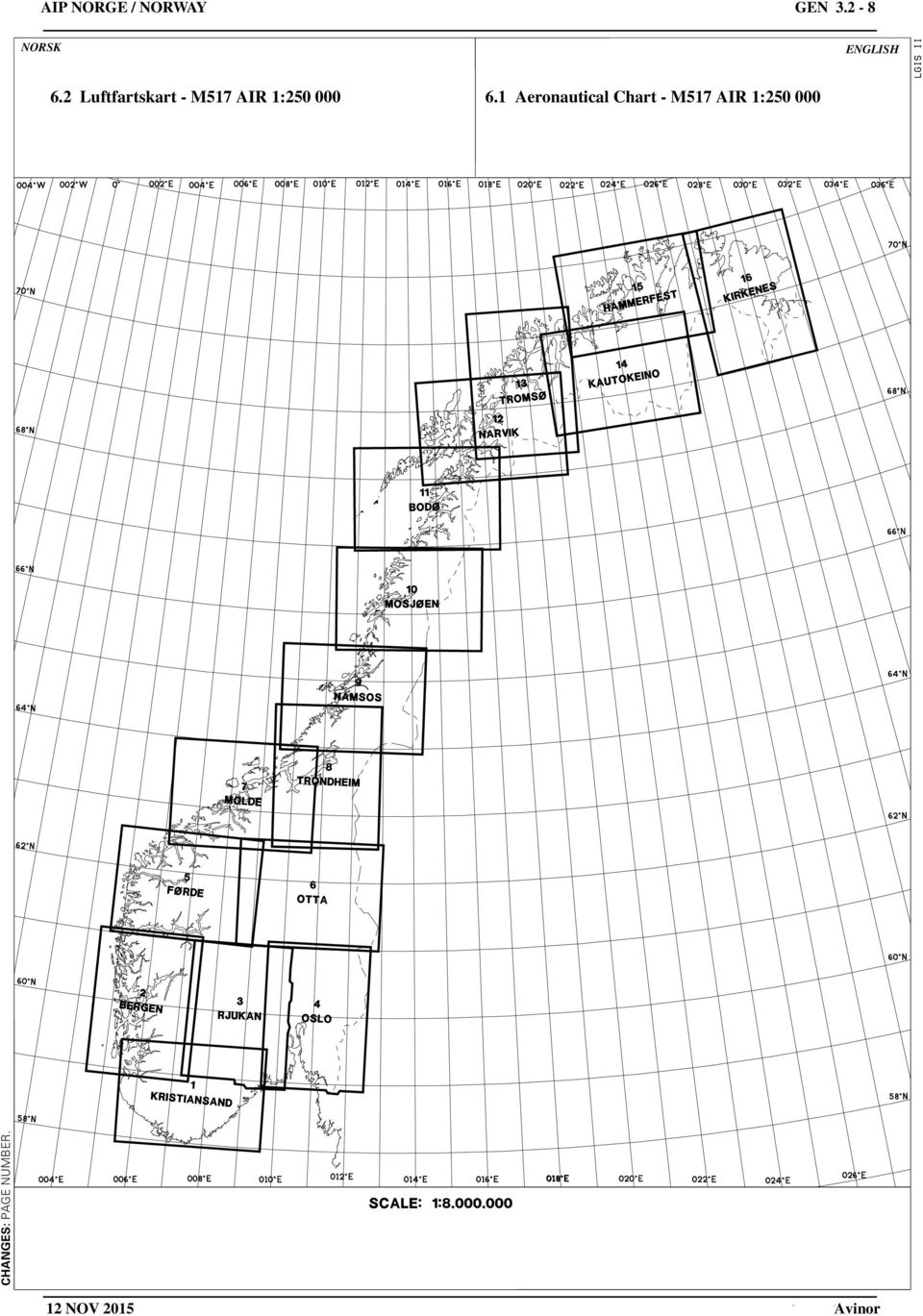 6.1 Aeronautical Chart - M517 AIR