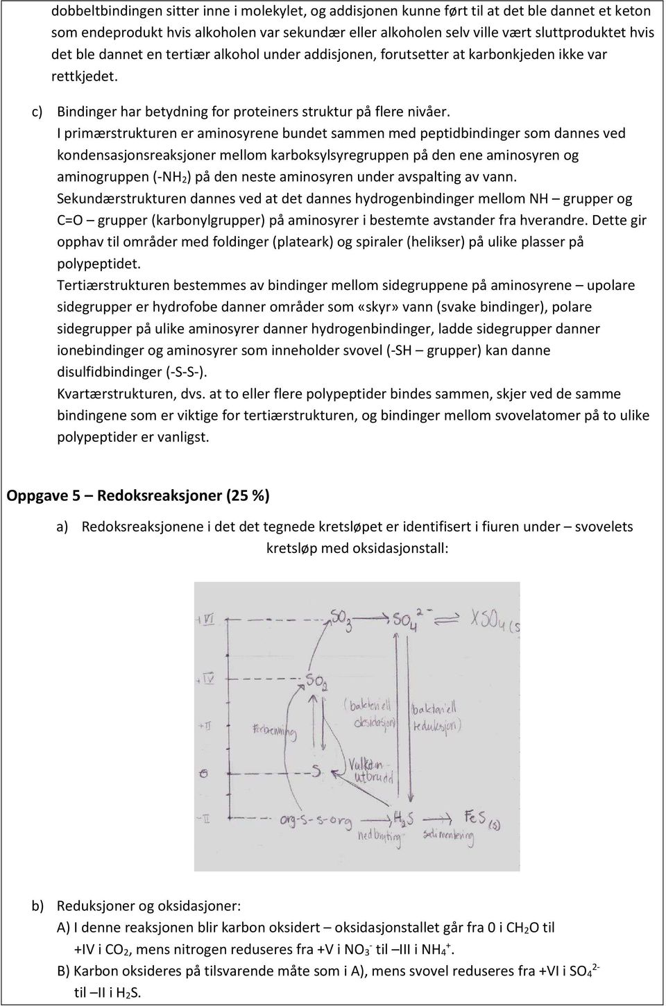 I primærstrukturen er aminosyrene bundet sammen med peptidbindinger som dannes ved kondensasjonsreaksjoner mellom karboksylsyregruppen på den ene aminosyren og aminogruppen (-NH 2) på den neste