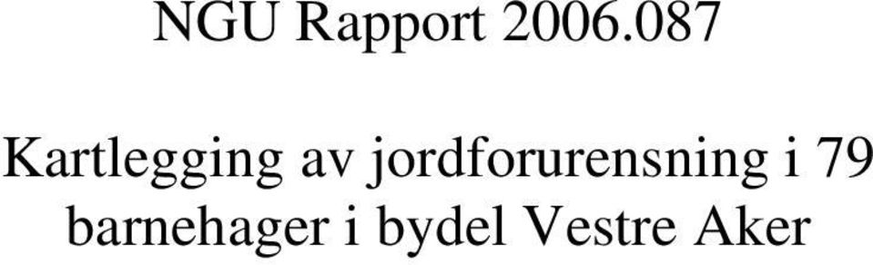 jordforurensning i 79