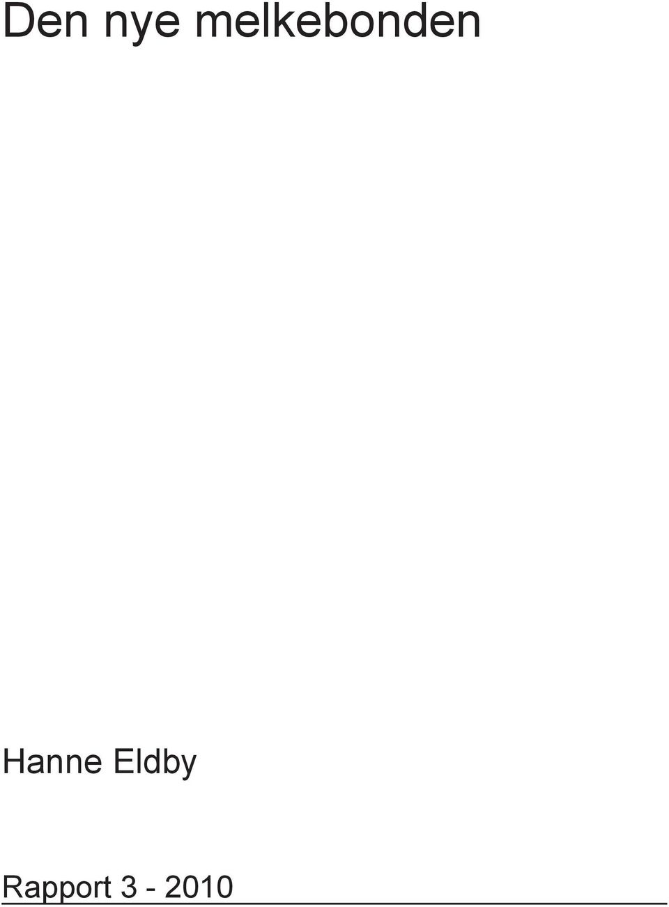 Hanne Eldby