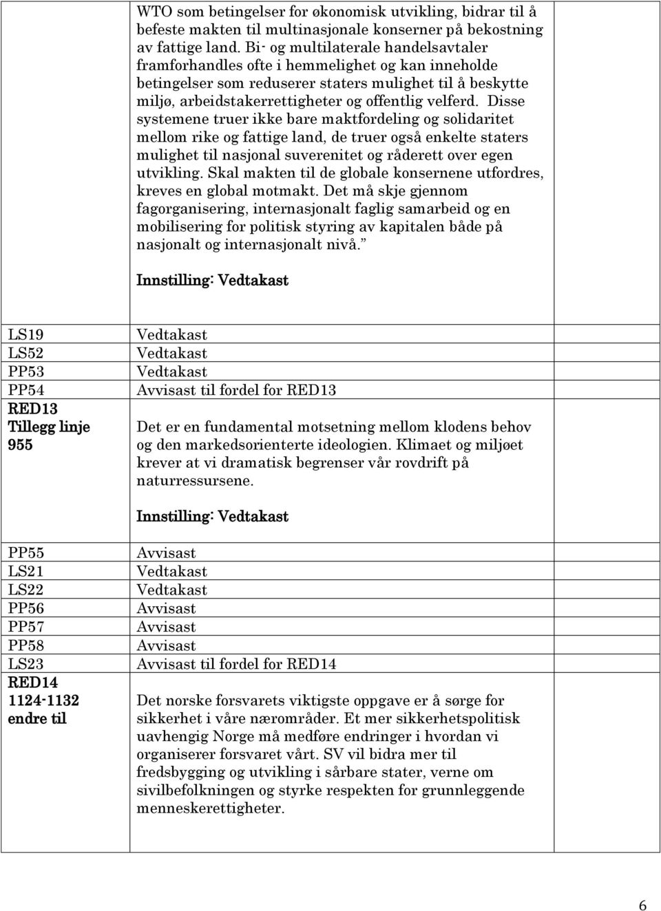 Disse systemene truer ikke bare maktfordeling og solidaritet mellom rike og fattige land, de truer også enkelte staters mulighet til nasjonal suverenitet og råderett over egen utvikling.