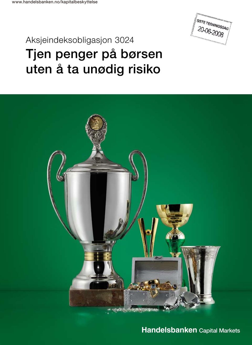 Aksjeindeksobligasjon 3024 Tjen