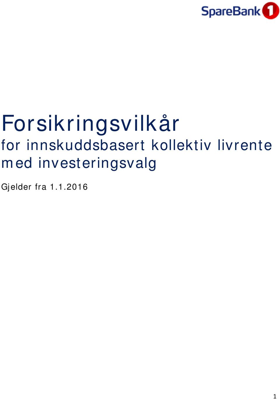 kollektiv livrente med