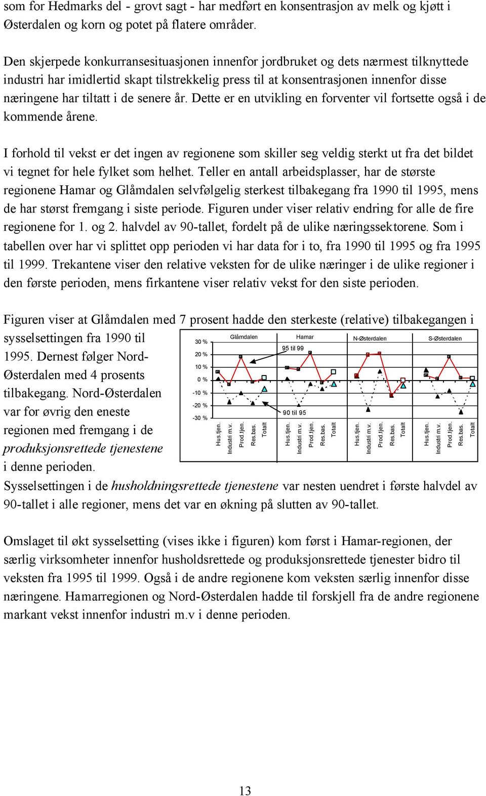 senere år. Dette er en utvikling en forventer vil fortsette også i de kommende årene.