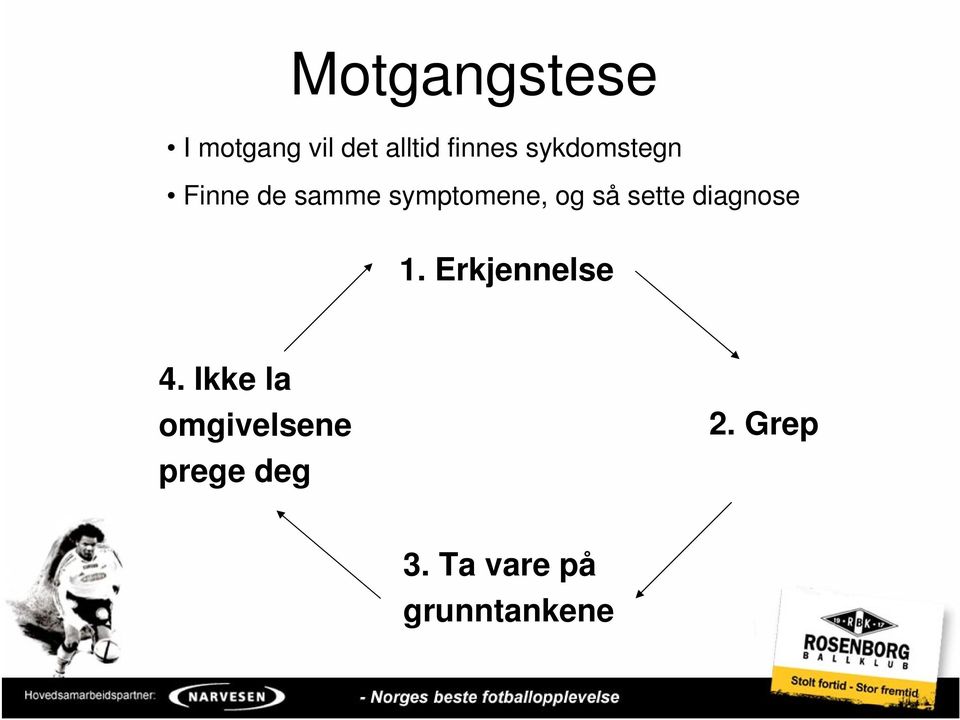 sette diagnose 1. Erkjennelse 4.