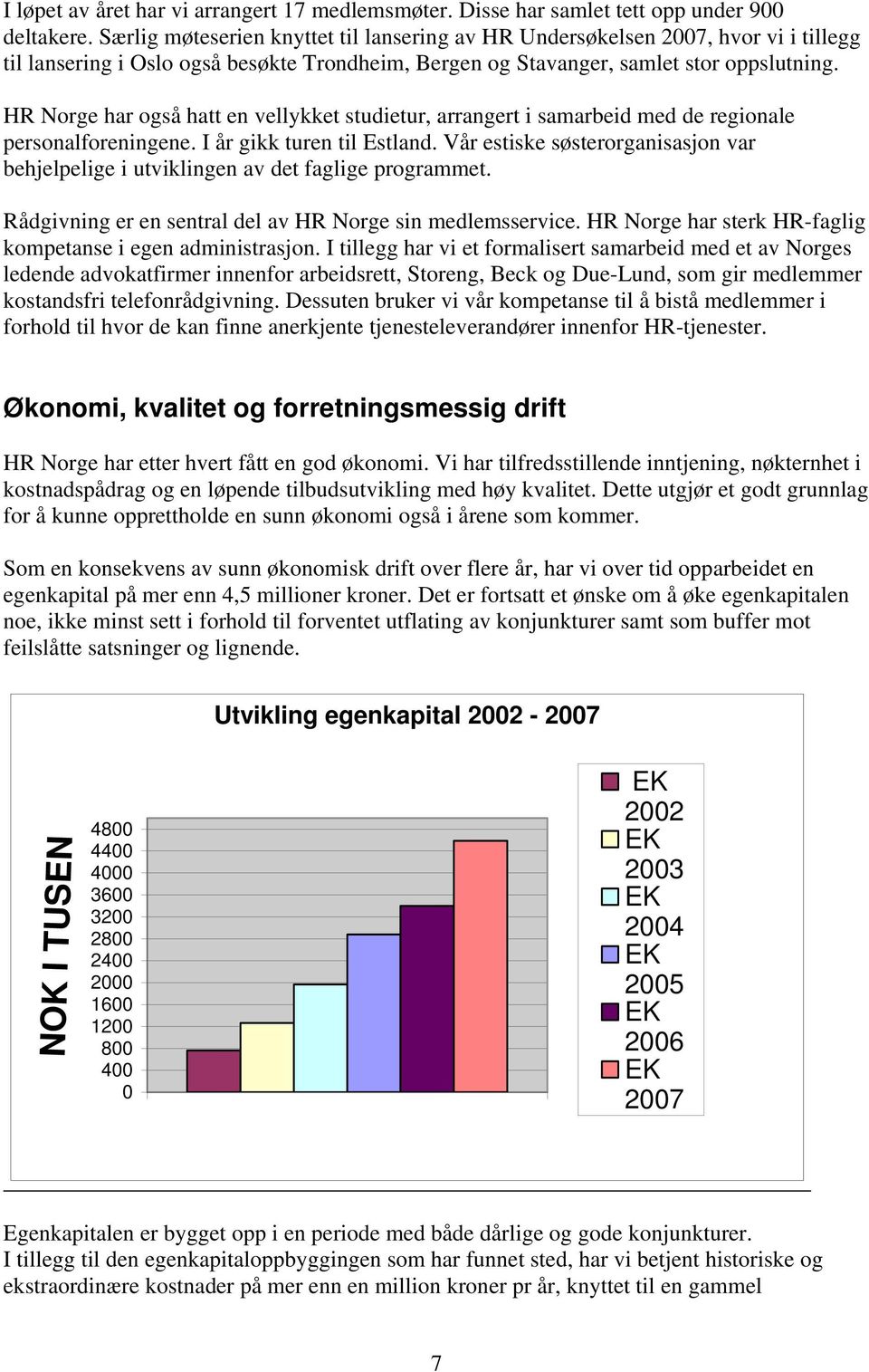 HR Norge har også hatt en vellykket studietur, arrangert i samarbeid med de regionale personalforeningene. I år gikk turen til Estland.