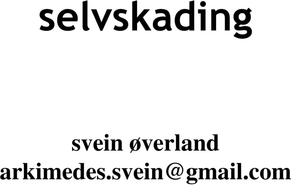 øverland