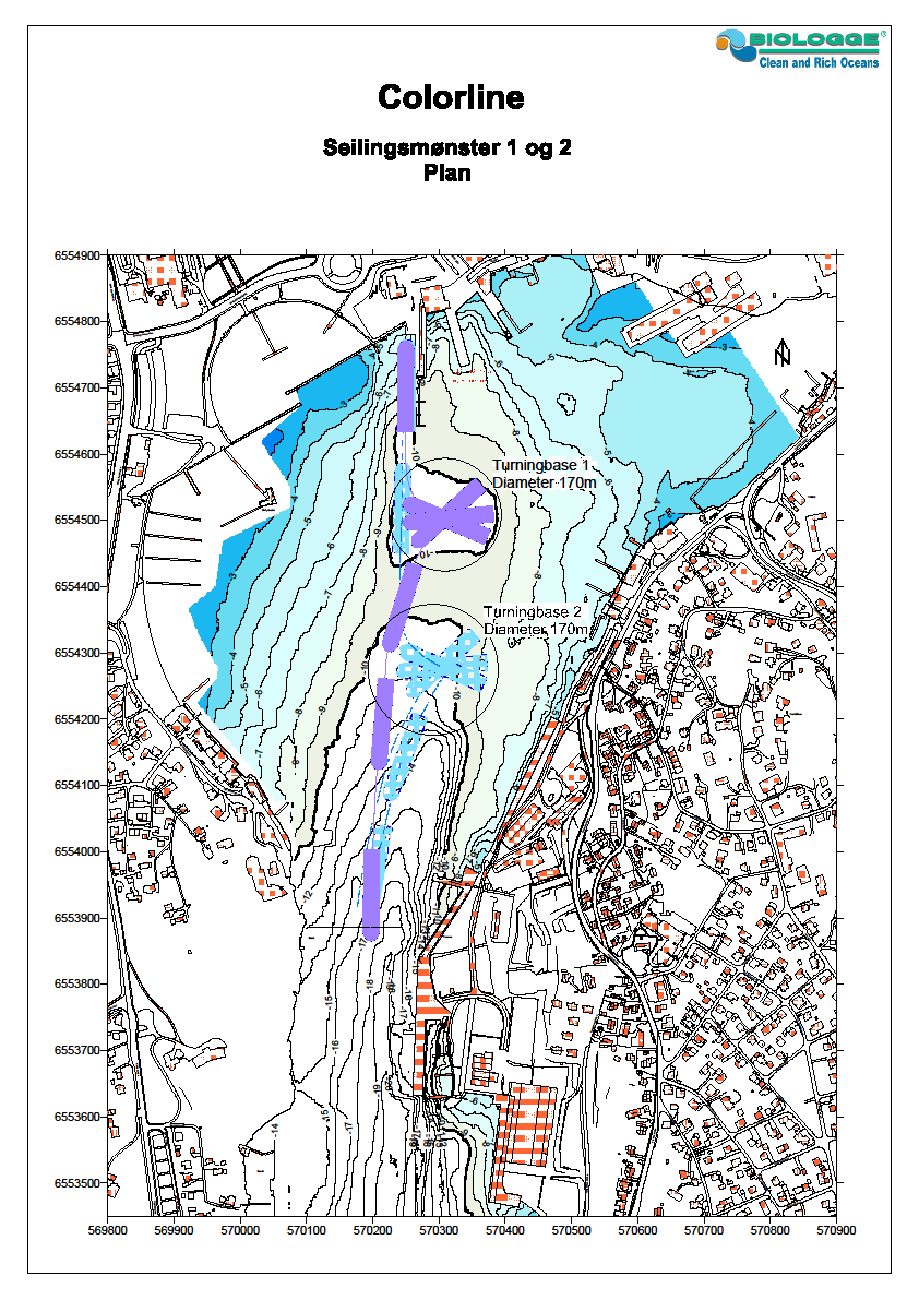 6 Det er opplyst at bunnen i det aktuelle området (turning basin) består