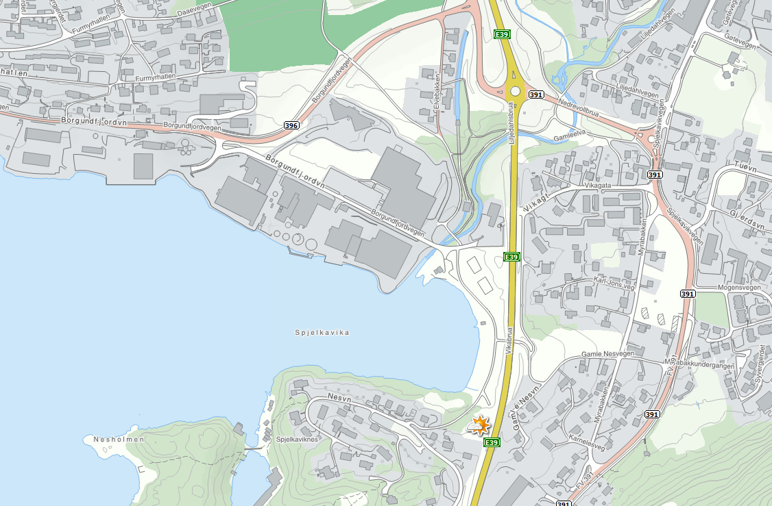 Eksempel industrivirksomhet Ålesund Eksempel fra industrivirksomhet i Ålesund kommune med