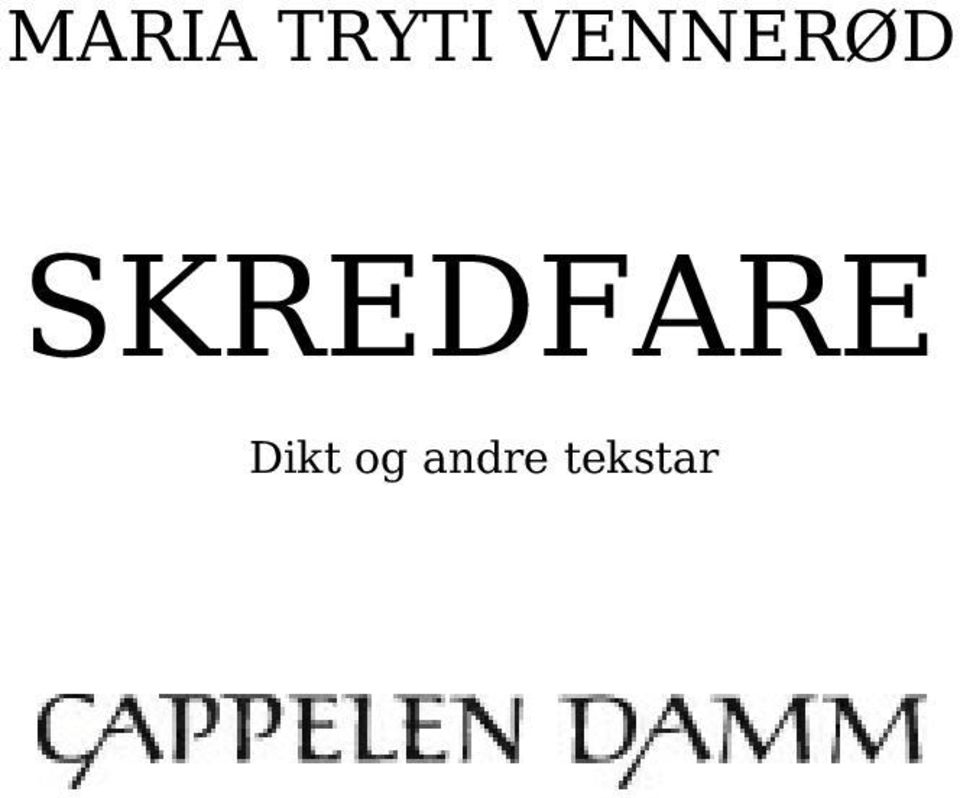 SKREDFARE