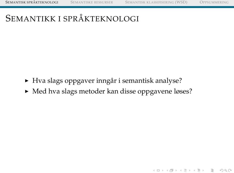 semantisk analyse?