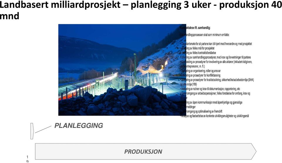 planlegging 3 uker